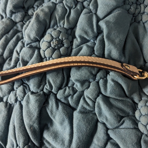 Michael Kors Jet Set Travel Continental Pale Gold Mirror Zip Around Wallet/Wrist - Picture 7 of 9